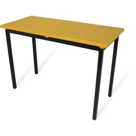 MESA ESCOLAR 110X50X75CM CUB. TRIPLAY C/LAM PLASTICO