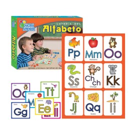 Lotería aprendiendo el abecedario