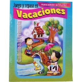 Libro Juega y repasa en vacaciones