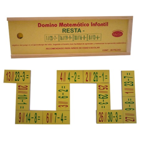 Domino Infantil de Restas