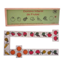 Domino Infantil de Frutas