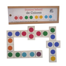 Domino Infantil de Colores