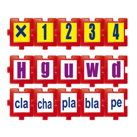 Tablero Didáctico Multiplicaciones y Letras 1