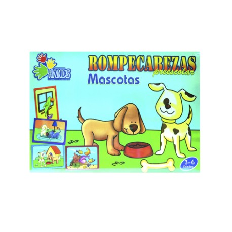 Rompecabezas Preescolar Mascotas