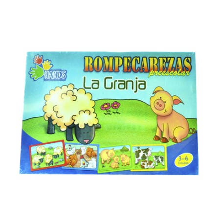 Rompecabezas Preescolar Granja